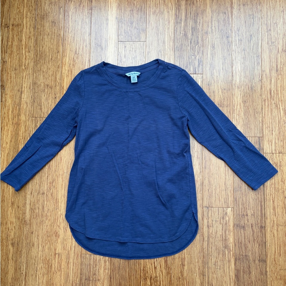 Tommy Bahama Deep Blue Long Sleeve Top